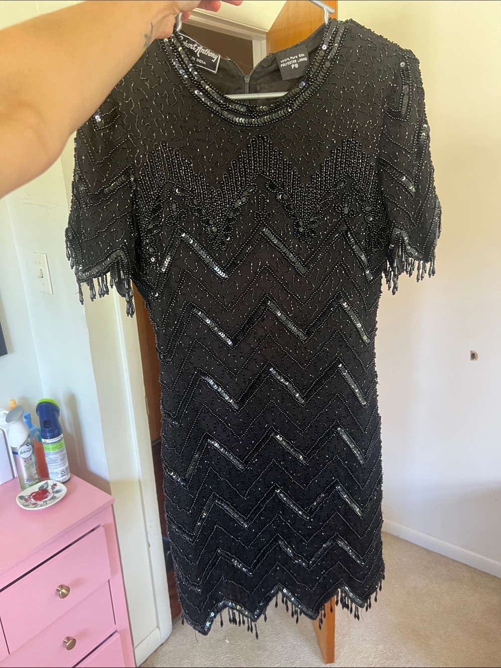 Robert Anthony vintage beaded dress